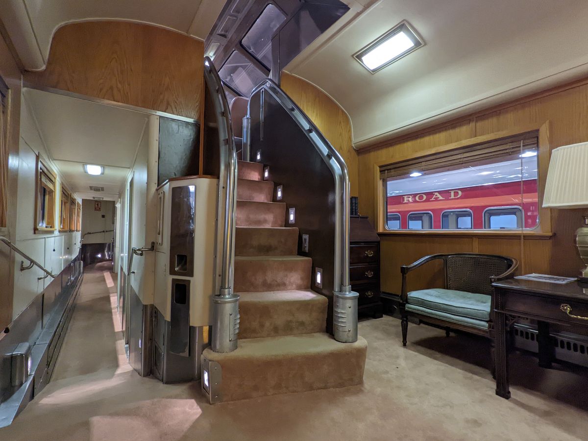 Riding into History: A Tour of the Rare Hiawatha Train Car at the Museum of Arts and Sciences